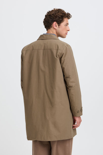 Men’s Car Coat Mac - Brown