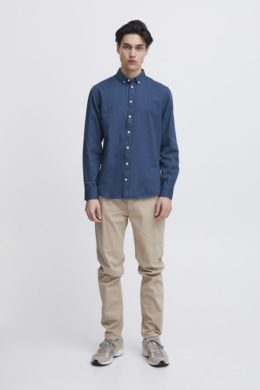 Denim Shirt Dark Blue