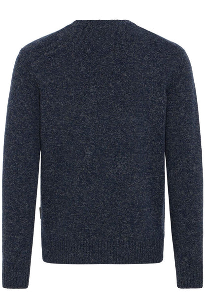 CASUAL FRIDAY Soft Mélange Knit NAVY
