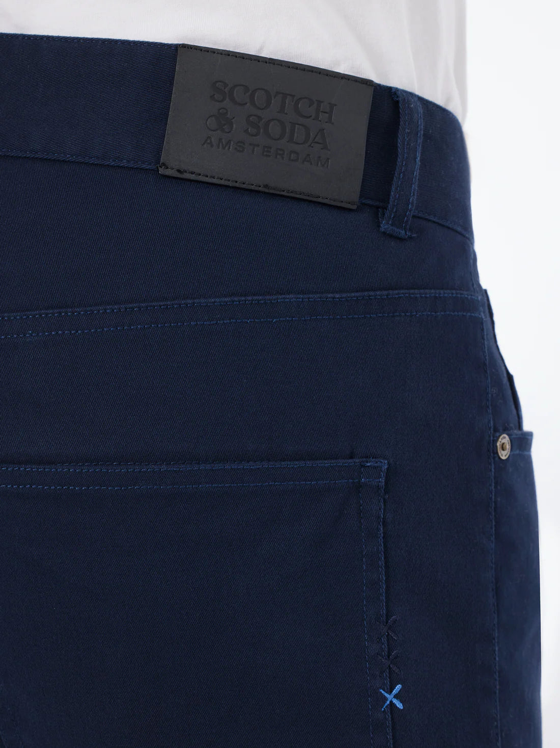 SCOTCH AND SODA Ralston Fit Dark Blue