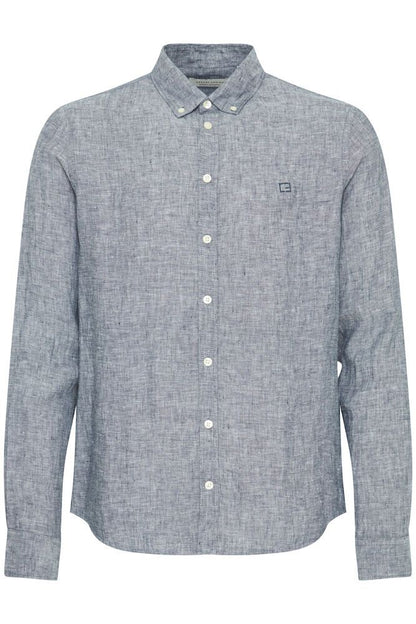 Casual Friday Grey Linen Shirt