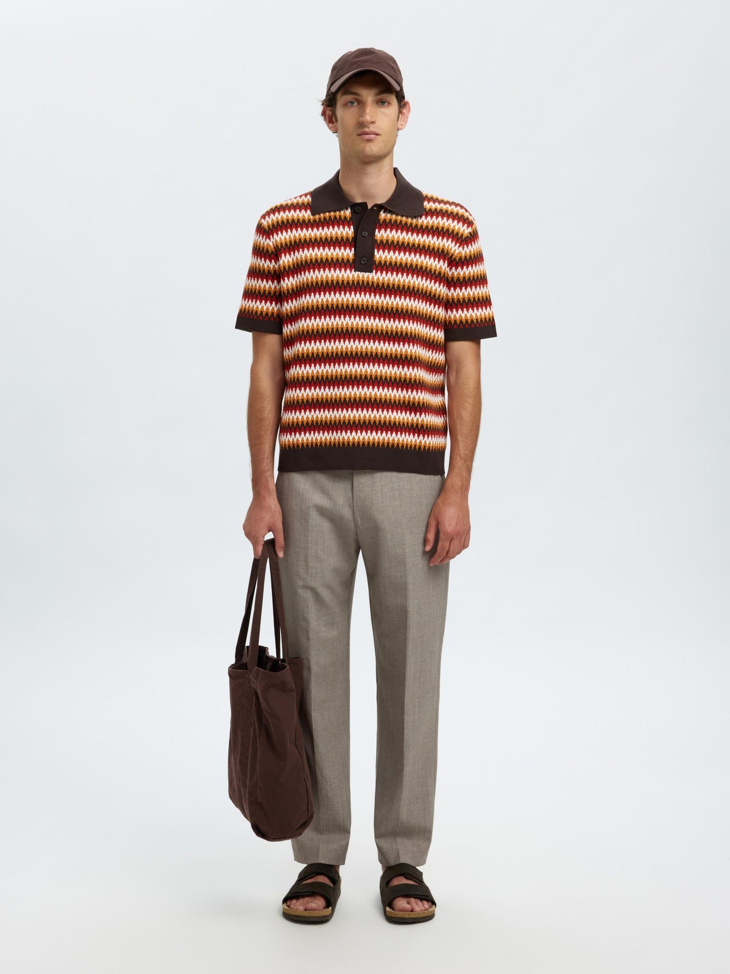 SELECTED HOMME Relax Fit Knit Polo