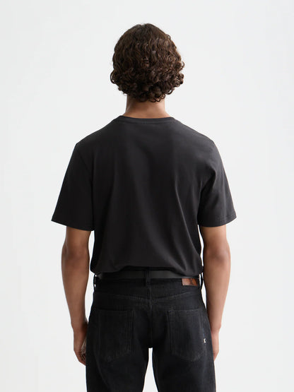 Scotch & Soda Regular fit artwork black T-shirt