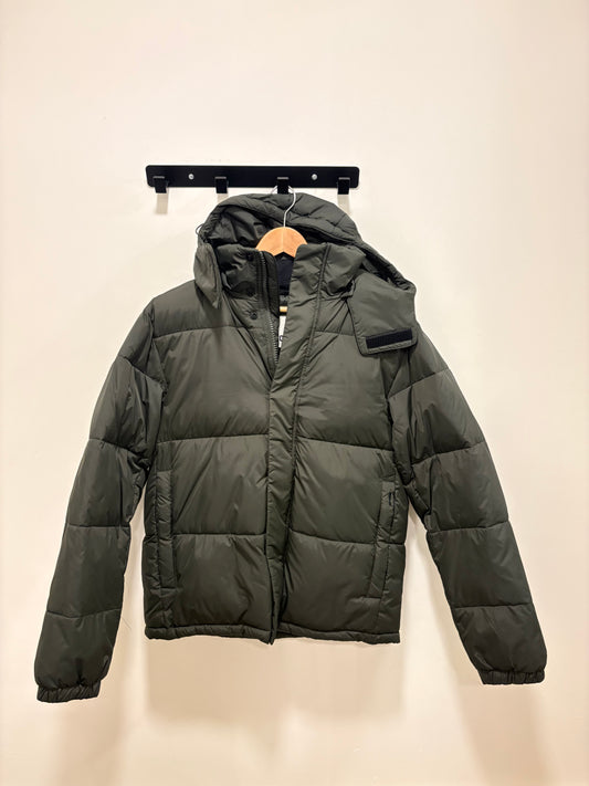 SOLID Callen Puffer Jacket GREEN