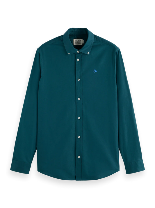 SCOTCH AND SODA TEAL Button-Down Shirt