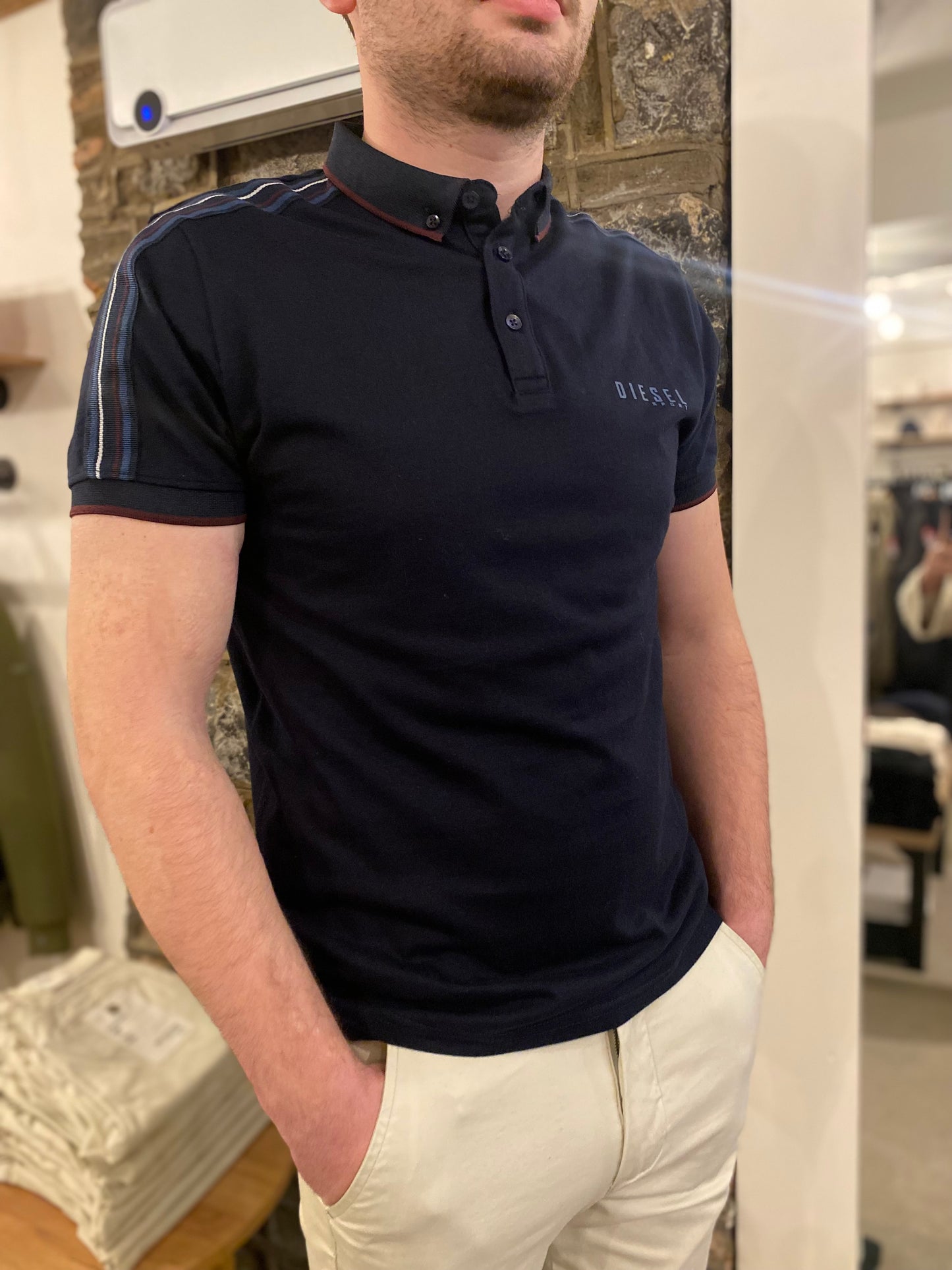 DIESEL Sport Polo NAVY