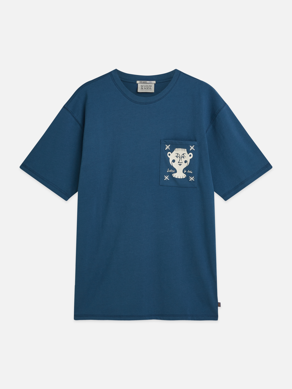 Scotch & Soda Pocket Logo T Shirt