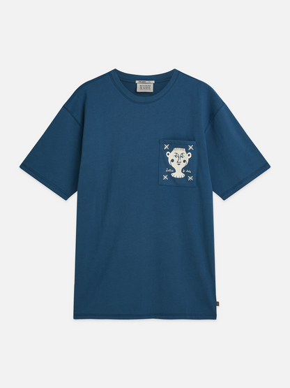 Scotch & Soda Pocket Logo T Shirt