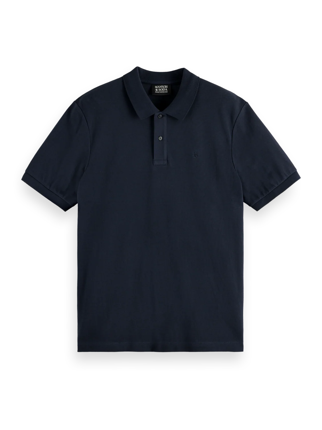 SCOTCH & SODA Navy Blue Polo