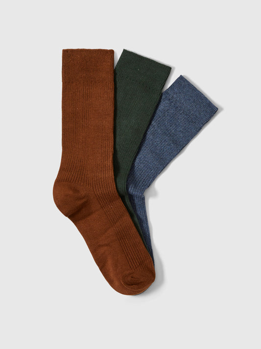 SELECTED HOMME 3PK Mens Box Of Socks