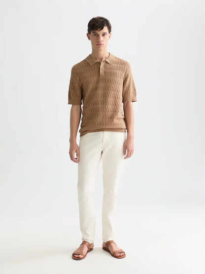 Scotch & Soda Beige Twill Chino