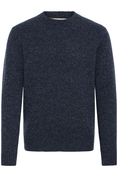 CASUAL FRIDAY Soft Mélange Knit NAVY