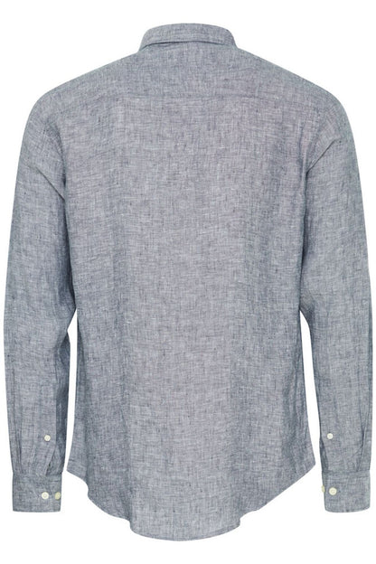 Casual Friday Grey Linen Shirt