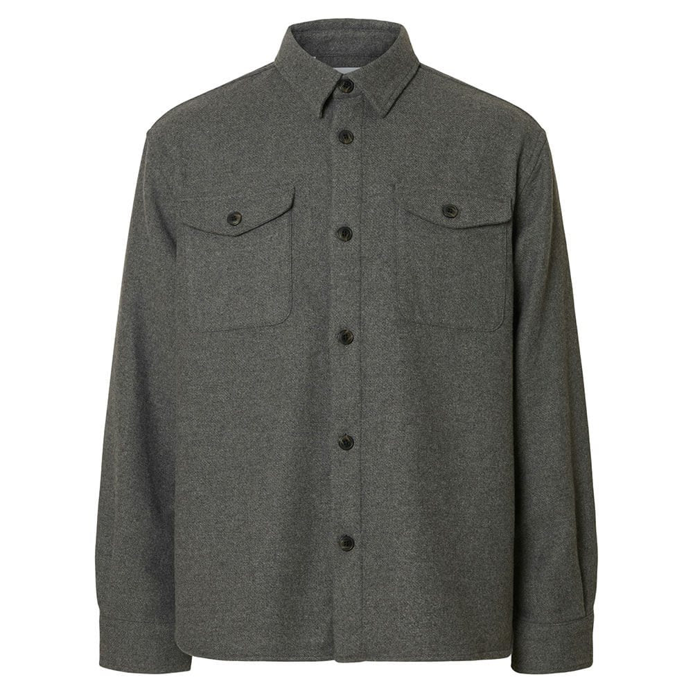 SELECTED HOMME Overshirt GREY