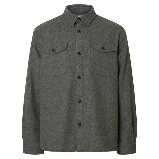 SELECTED HOMME Overshirt GREY