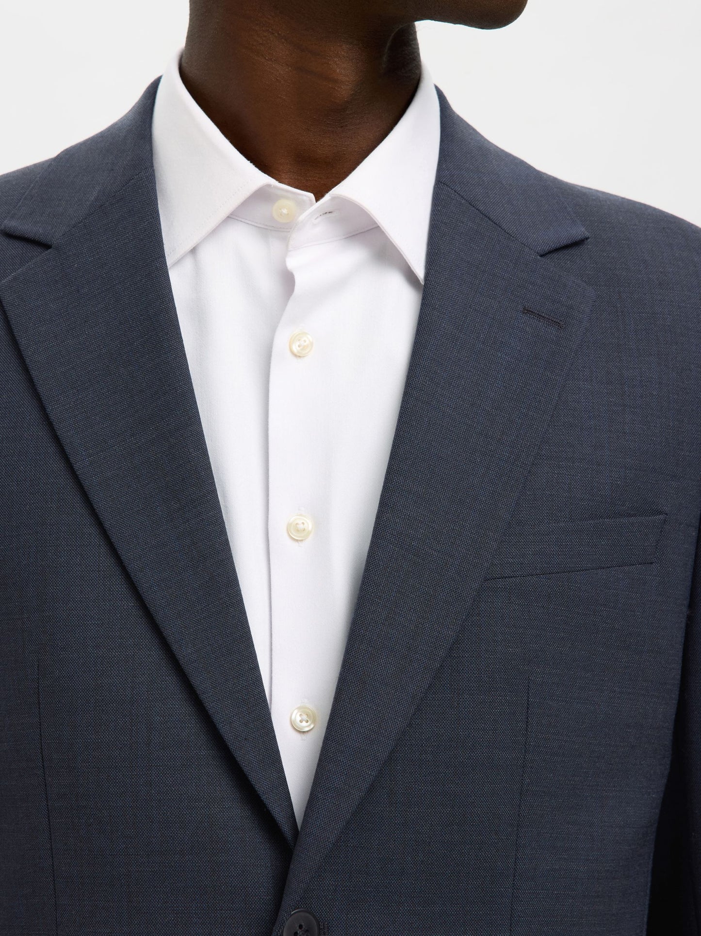 SELECTED Navy Suit Jacket 222