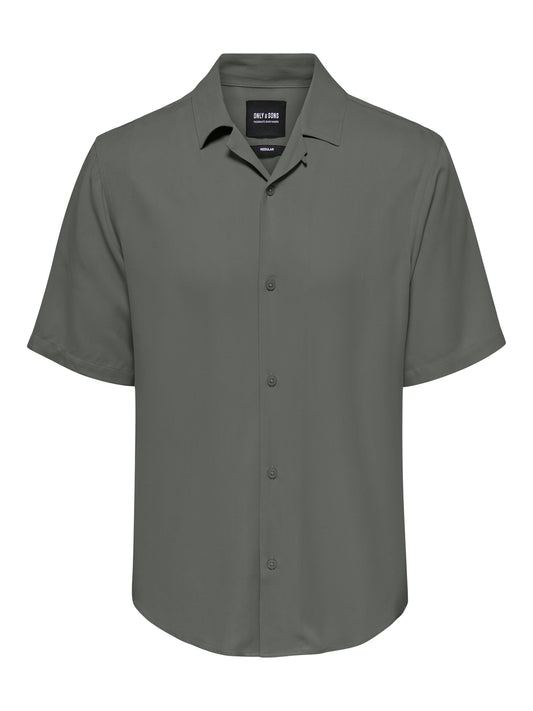 ONLY + SONS Short Sleeve Shirt GREEN