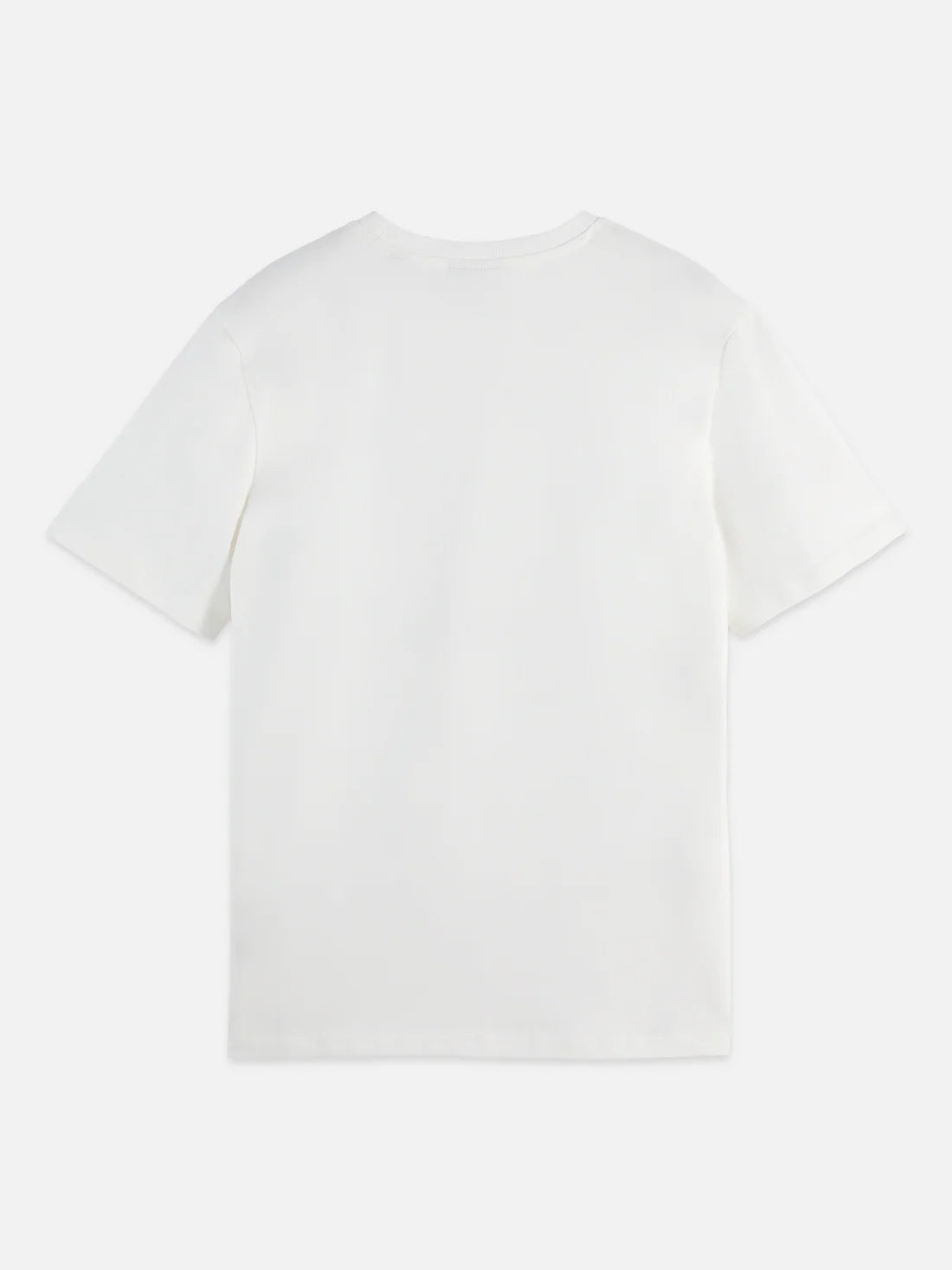 Scotch & Soda Regular fit artwork white T-shirt