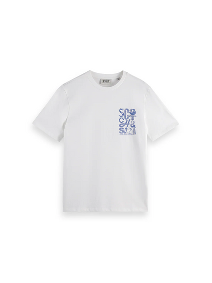 SCOTCH AND SODA T shirt WHITE