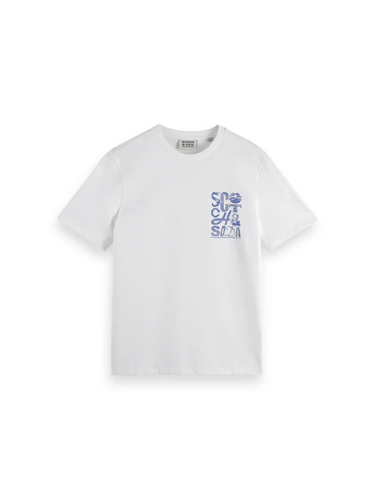 SCOTCH AND SODA T shirt WHITE