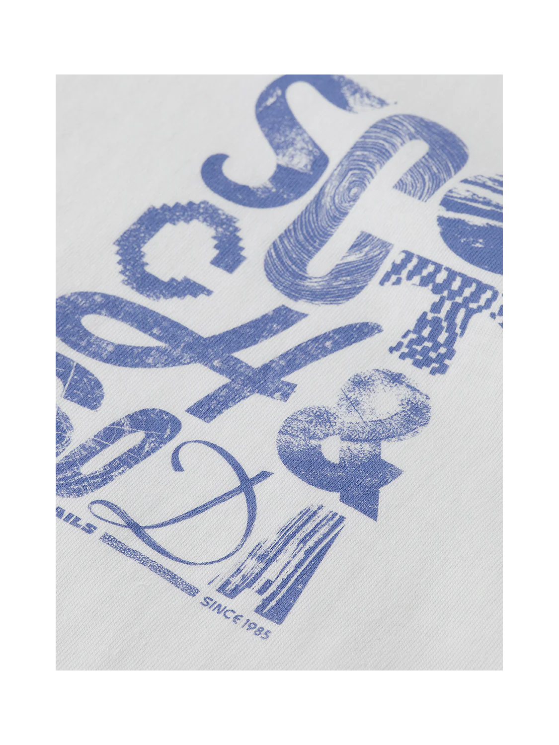 SCOTCH AND SODA T shirt WHITE
