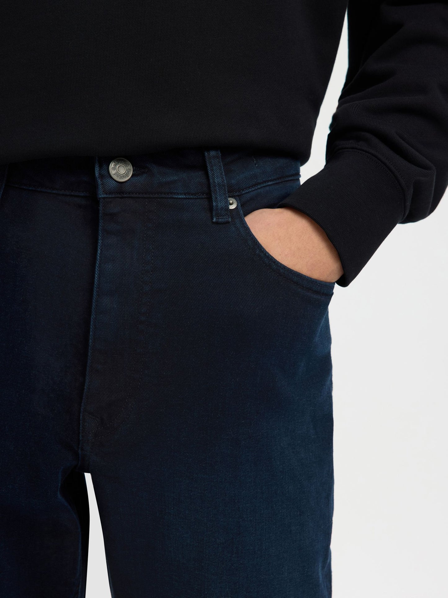SELECTED 175 Fit Dark Flex Jean