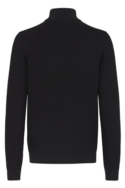 CASUAL FRIDAY Black 1/4 Zip