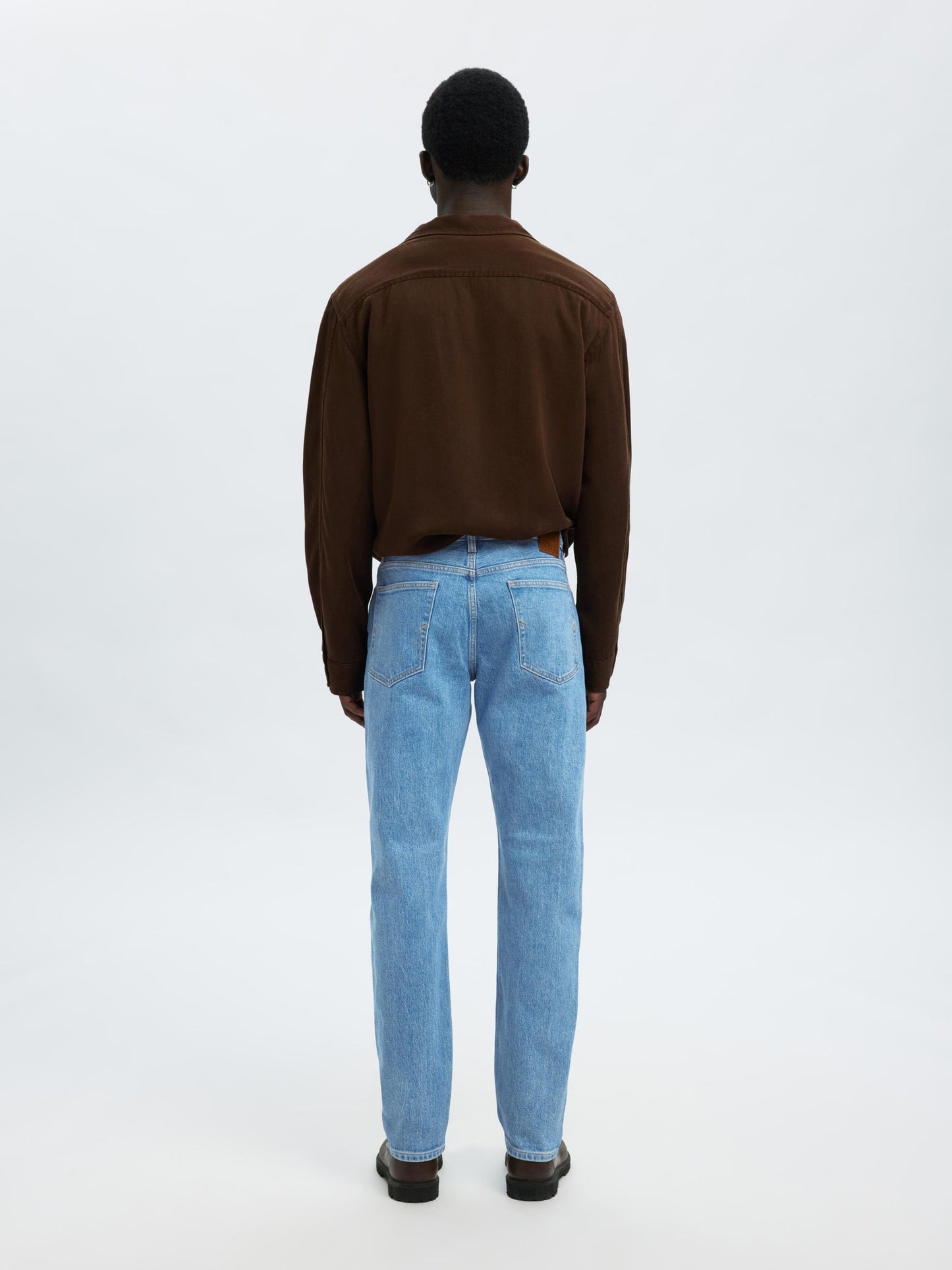SELECTED 175 Light Blue Jean