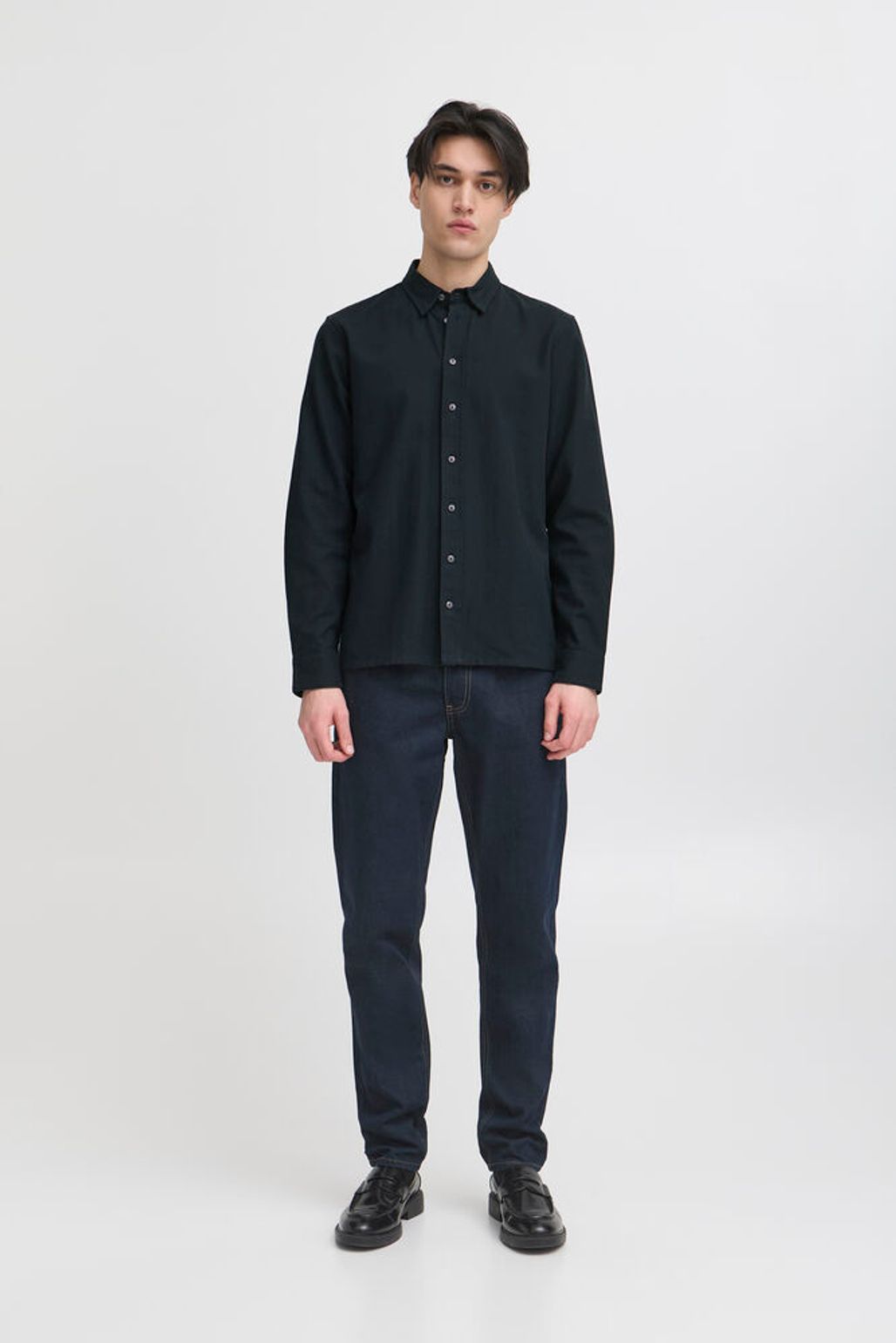 CASUAL FRIDAY Navy Slim Fit Shirt