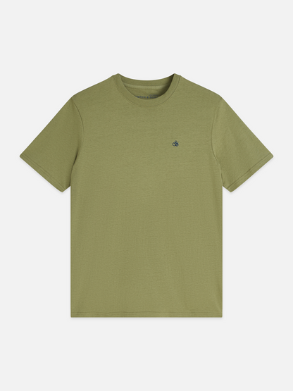 Scotch & Soda Oil Green T Shirt