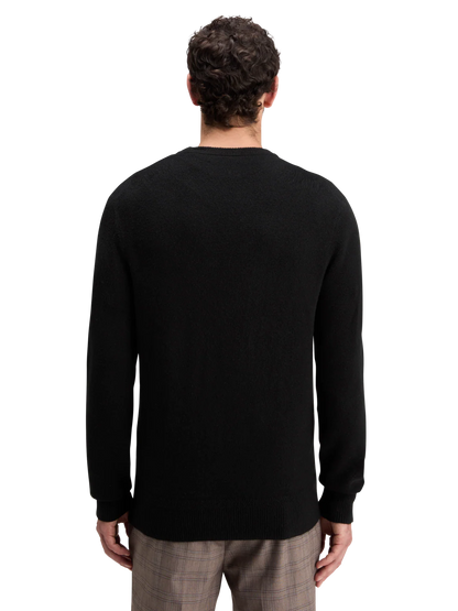 SCOTCH AND SODA Soft Knit Sweater BLACK
