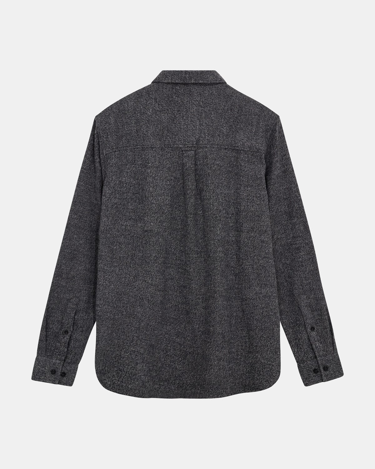 ANERKJENDT Grey Herringbone Shirt
