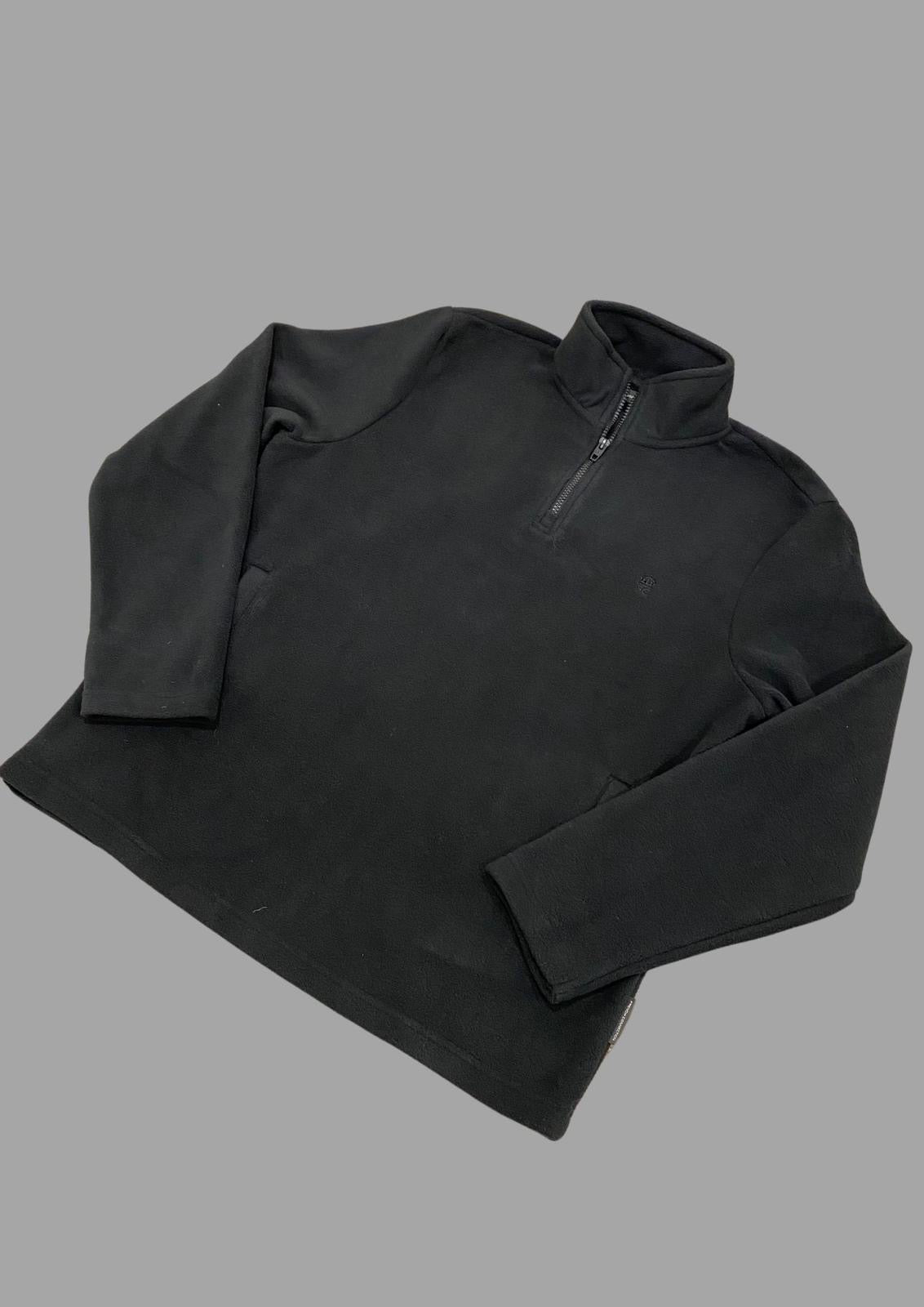 FRENCH CONNECTION 1/4 Zip BLACK