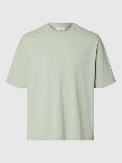 SELECTED Aqua Relax Fit Graphic T-Shirt