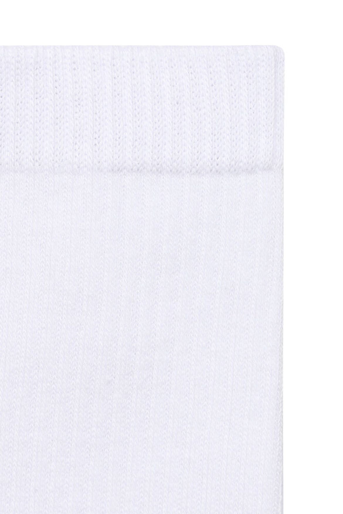 SOLID White Crew Socks - 1 Pack
