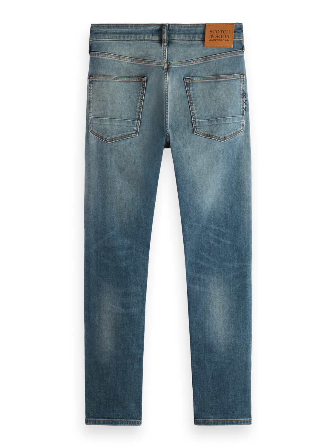 SCOTCH AND SODA Stretch Blue Ralston Jean