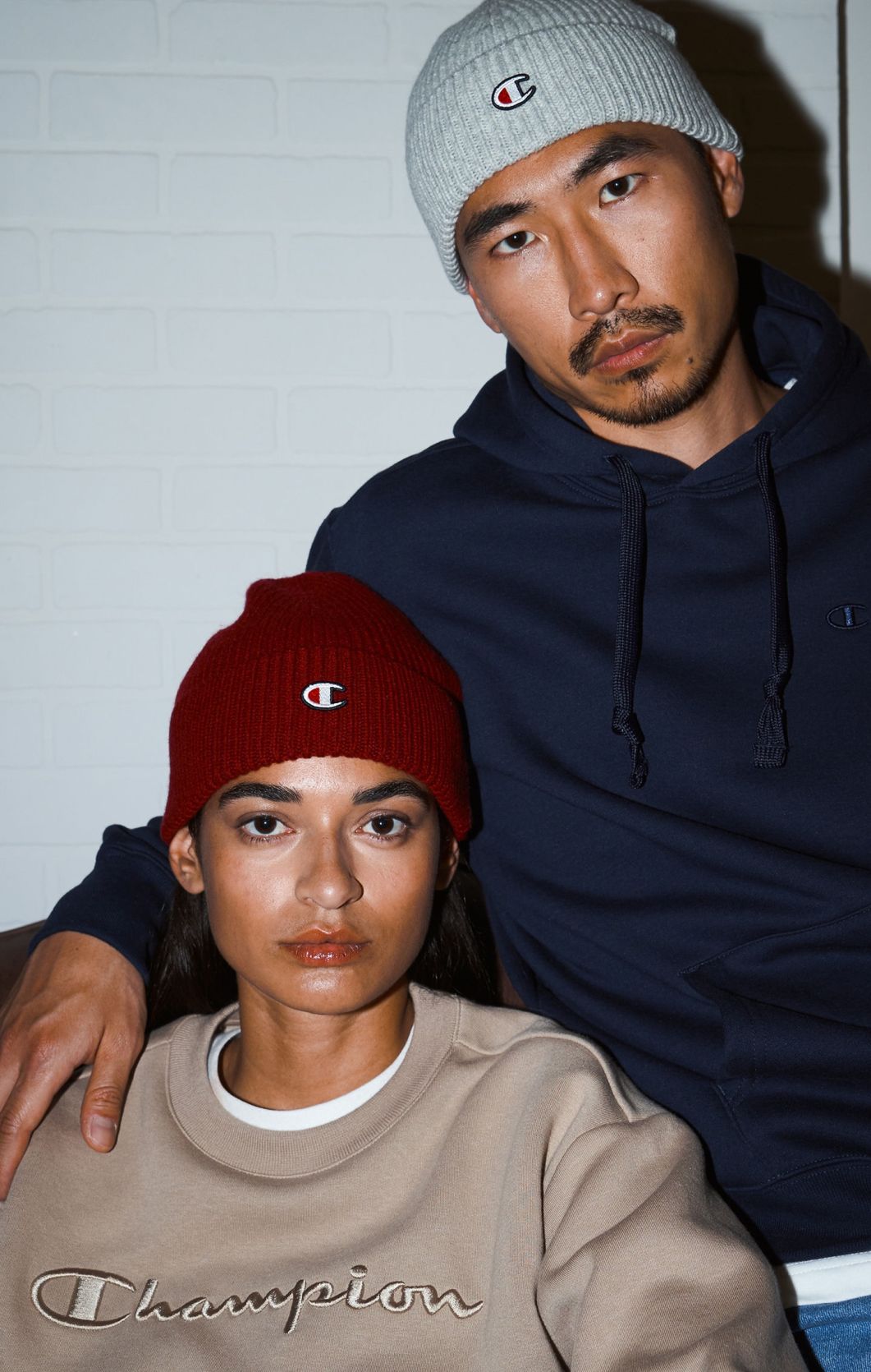 CHAMPION Beanie Hat Grey