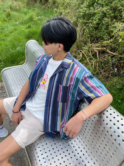 SCOTCH AND SODA Short Sleeve Shirt Stripe