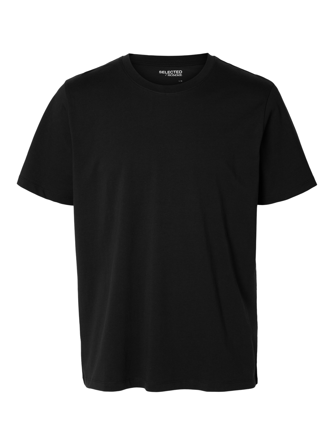 SELECTED HOMME Basic T-Shirt BLACK