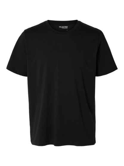 SELECTED HOMME Basic T-Shirt BLACK