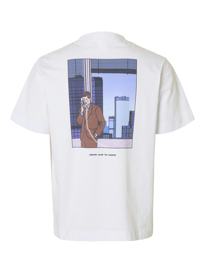SELECTED HOMME Pete Graphic Tee