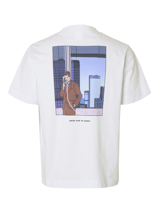 SELECTED HOMME Pete Graphic Tee