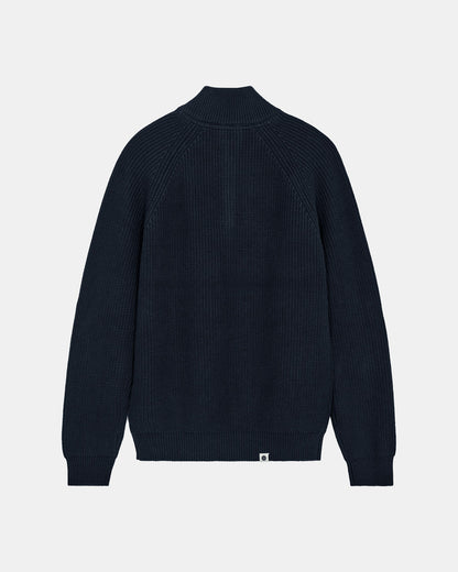 ANERKJENDT Navy 1/4 Zip Jumper
