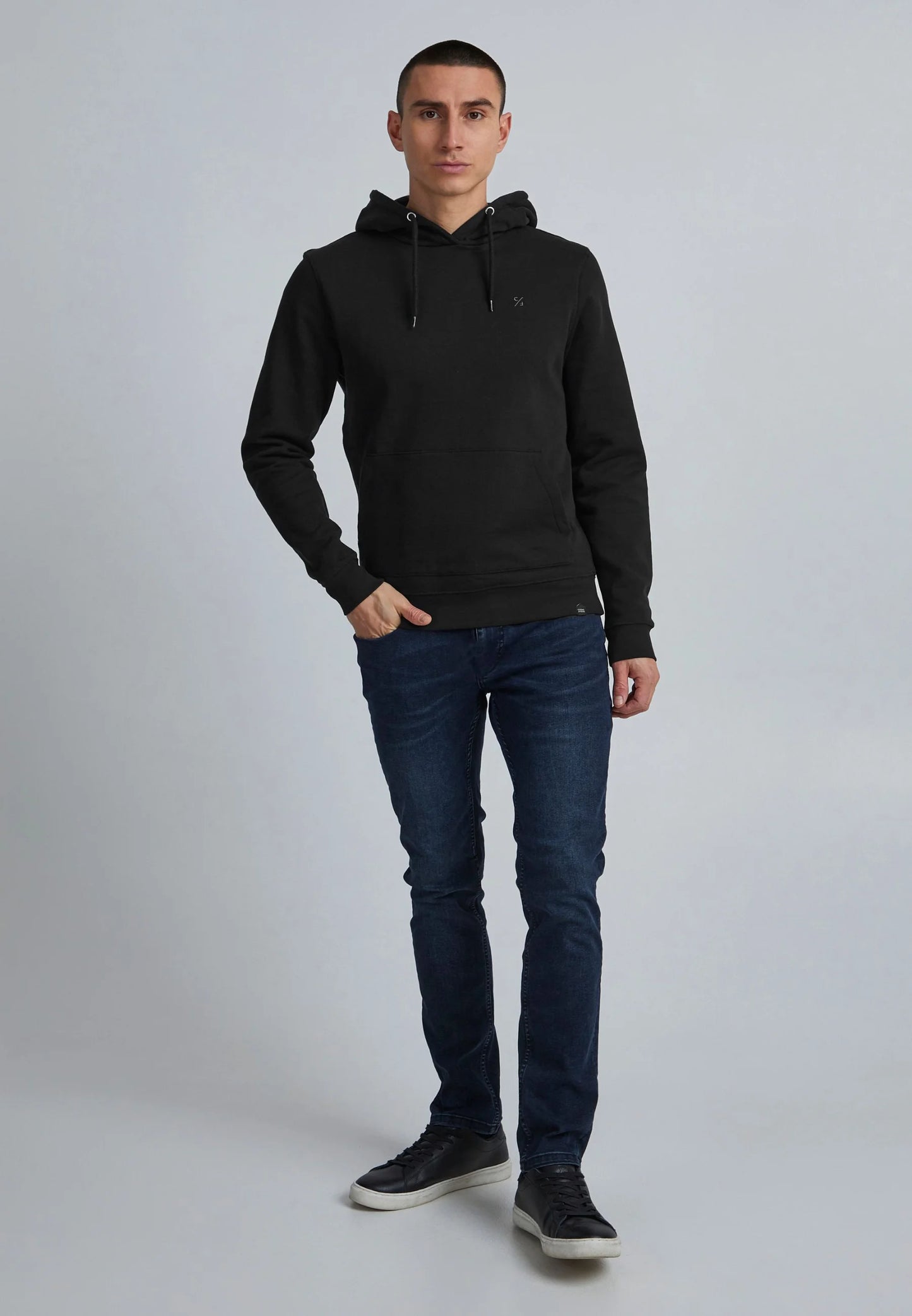 Casual Friday Essential Black Hoodie