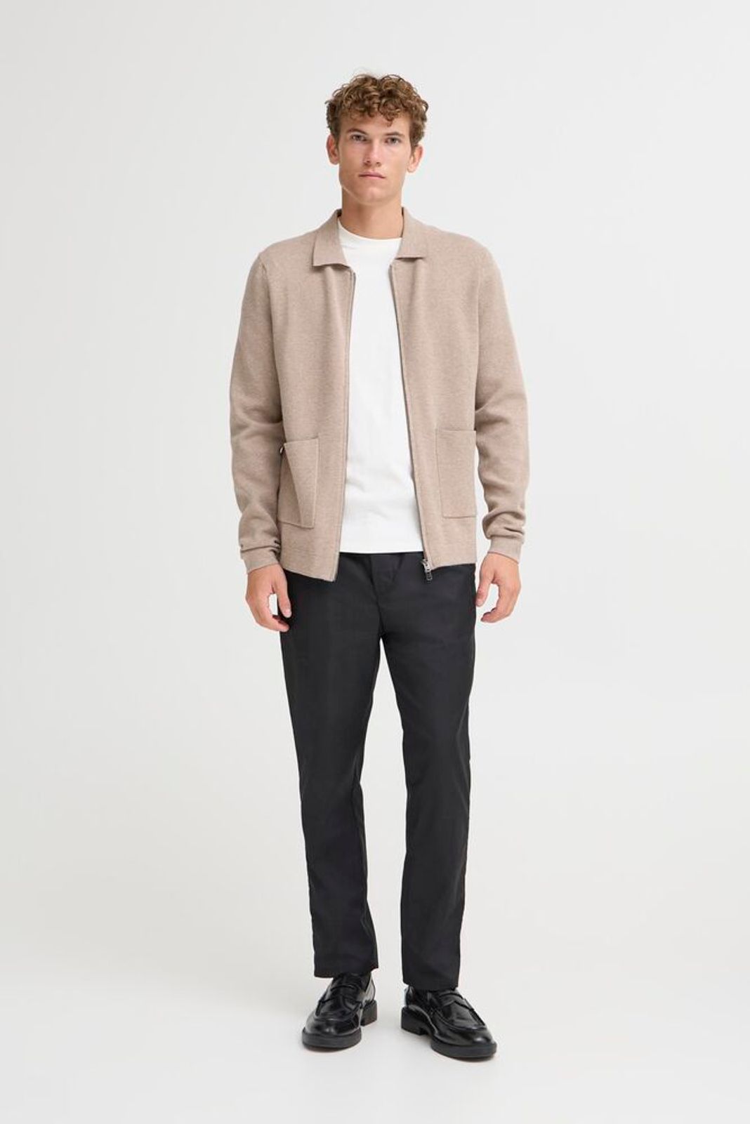 Casual Friday Zip Up Cardigan