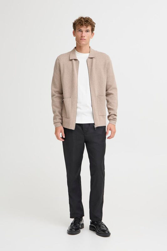 Casual Friday Zip Up Cardigan