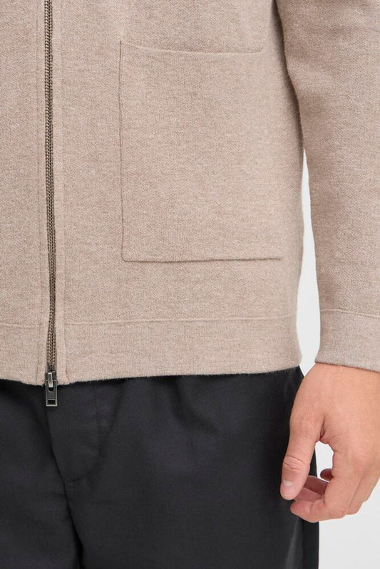 Casual Friday Zip Up Cardigan