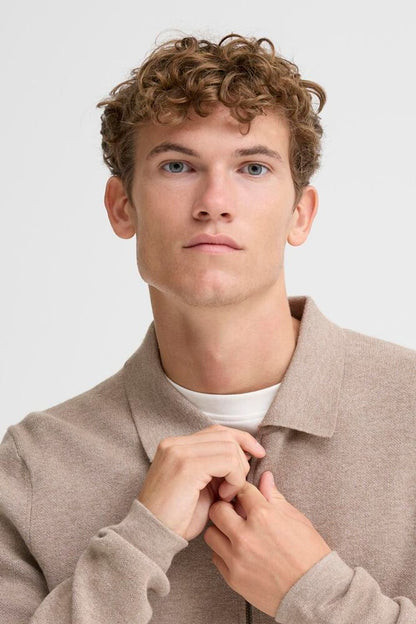 Casual Friday Zip Up Cardigan