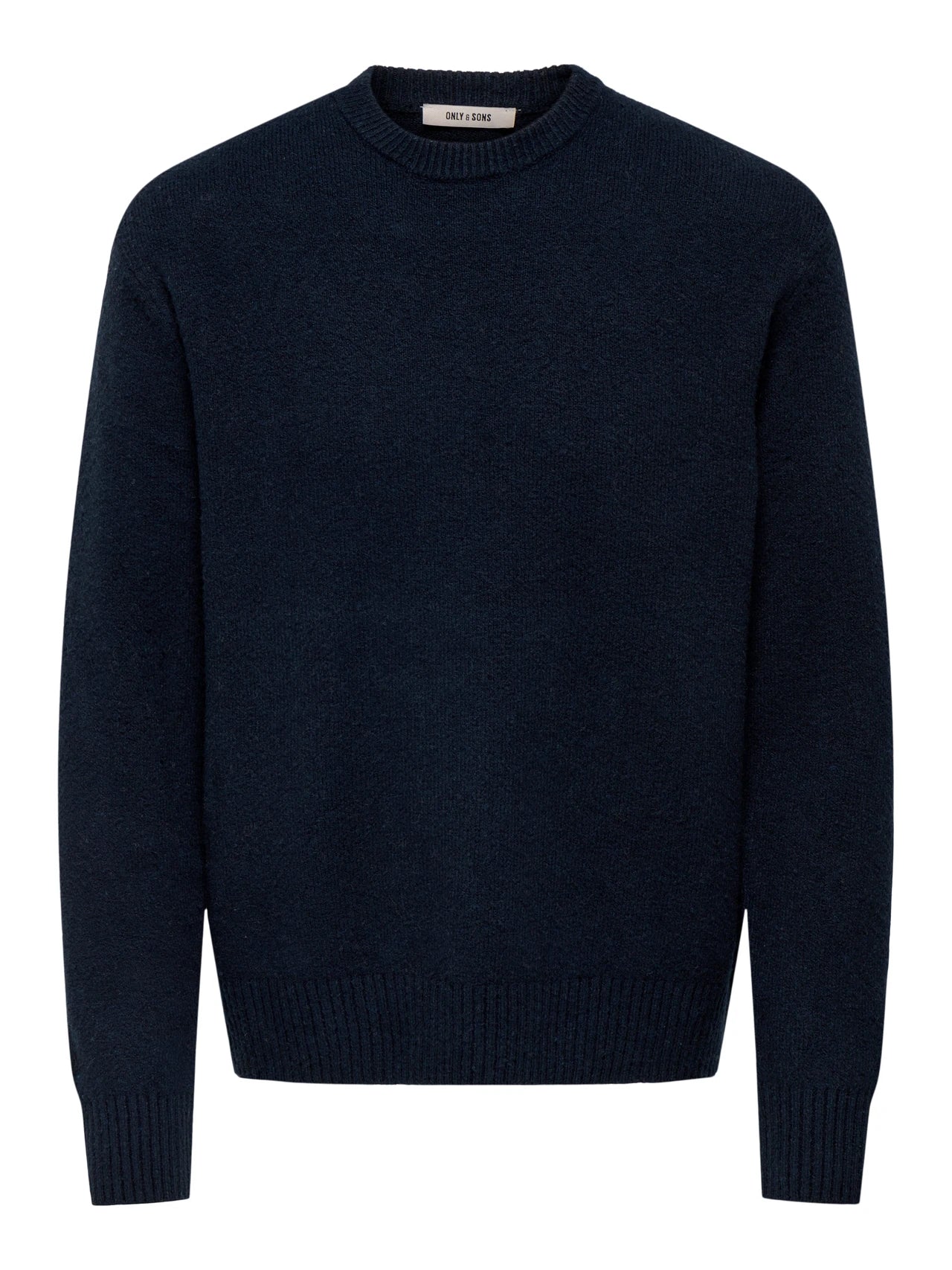 ONLY & SONS Navy Crew Neck Jumper