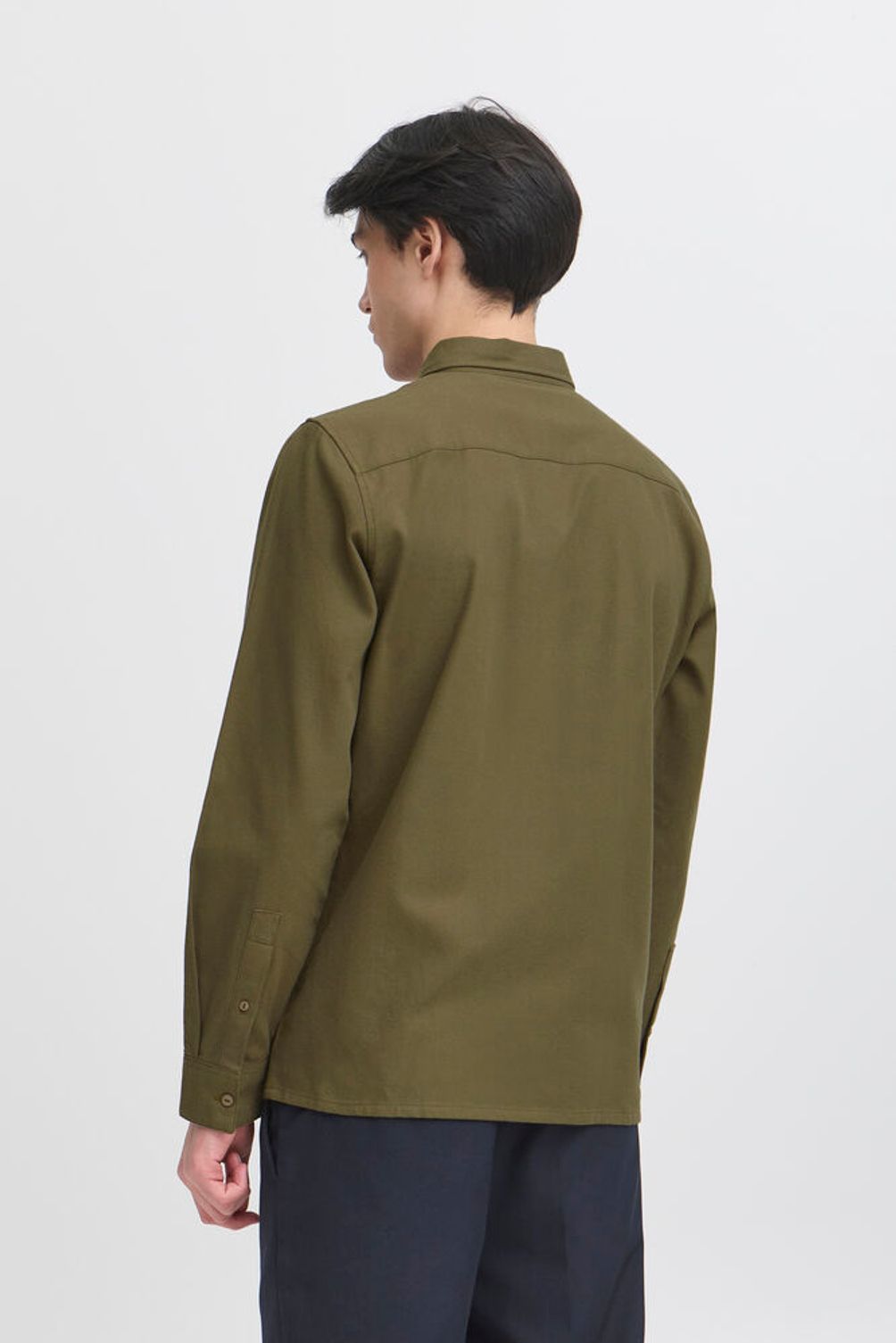 CASUAL FRIDAY Green Slim Fit Shirt